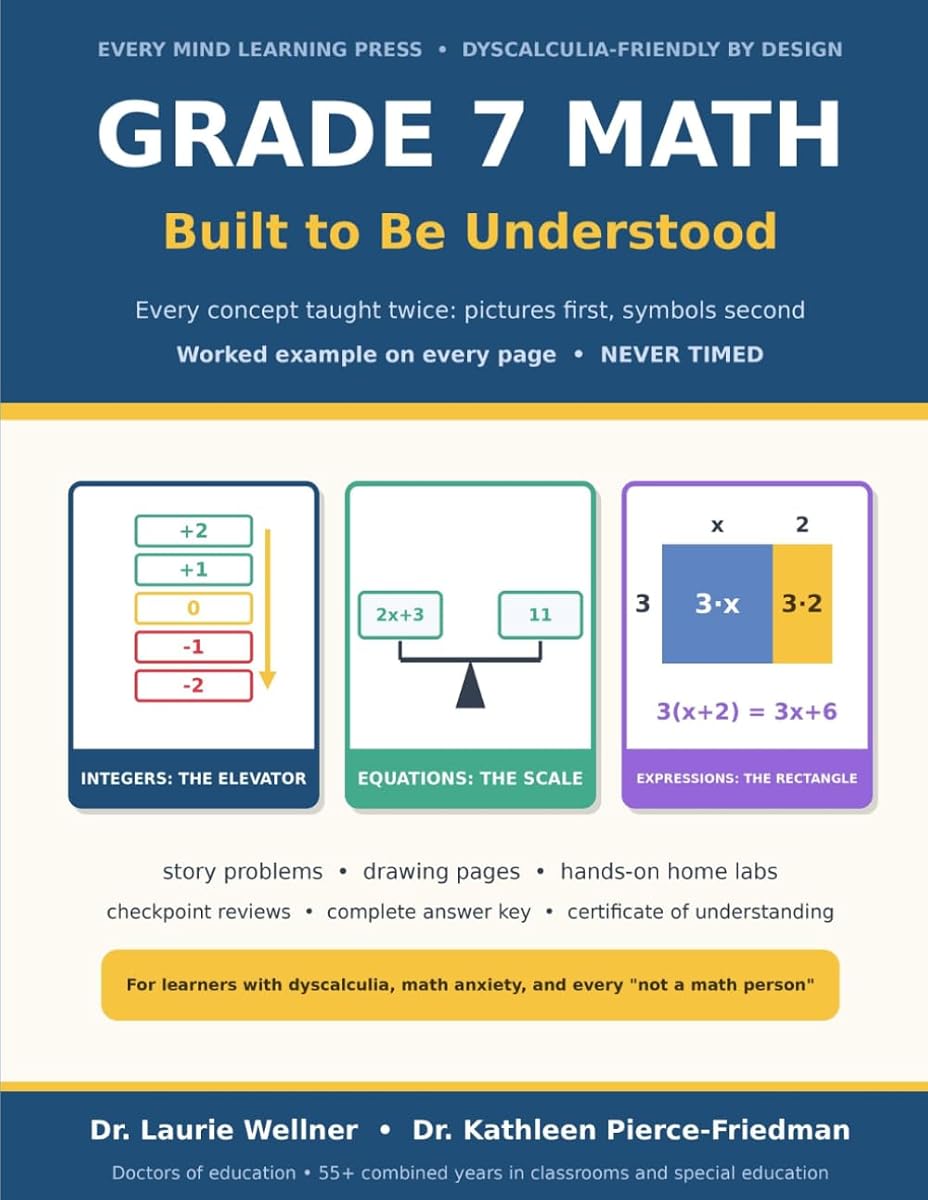 Grade 7 Math: Built to Be Understood cover