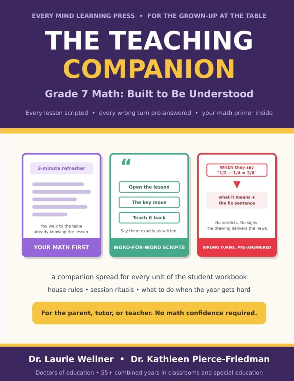 The Teaching Companion: Grade 7 Math, Built to Be Understood cover