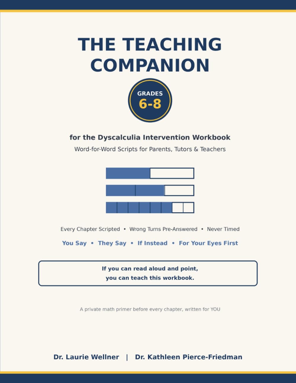 The Teaching Companion: Dyscalculia Intervention Workbook, Grades 6-8 cover